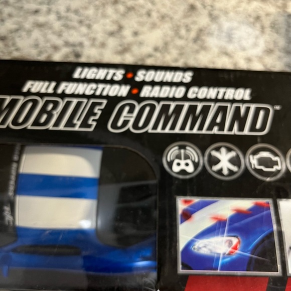 Dodge Viper Remote control SRT-10 blue- white car - Picture 2 of 14
